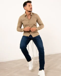 Chemise unie