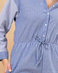 Combishort rayée