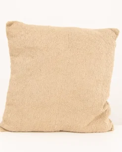 Coussin beige foncé