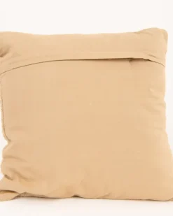 Coussin beige foncé