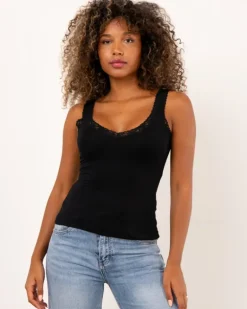 débardeur dentelle