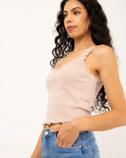 Débardeur dentelle