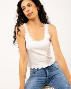 Débardeur dentelle