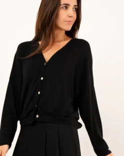 Gilet boutons