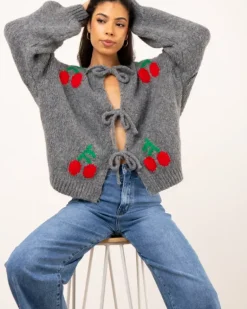 Gilet cerises