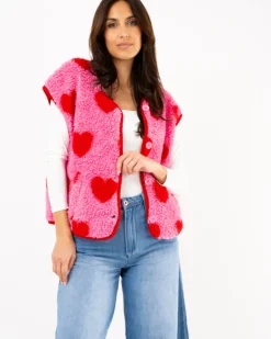 Gilet coeur