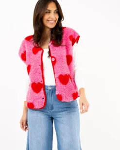 Gilet coeur