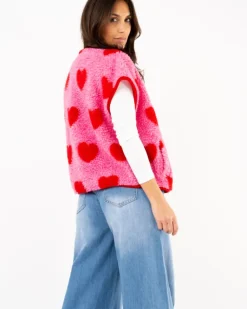 Gilet coeur