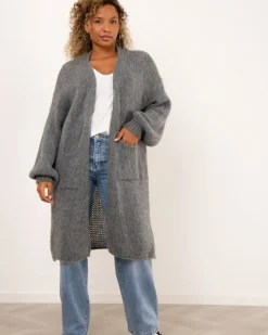 Gilet long poches