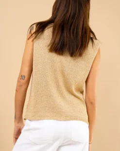 Gilet lurex