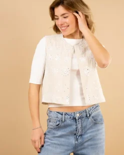 Gilet sequins