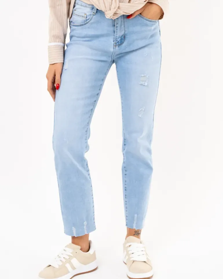 Jean court push up