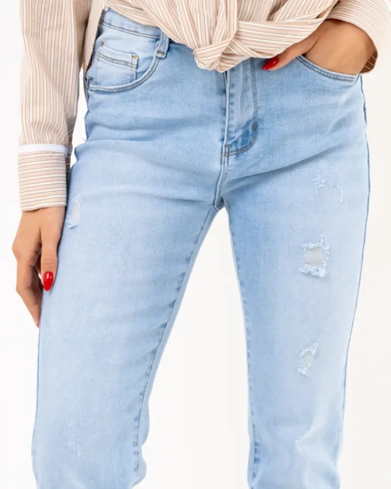 Jean court push up