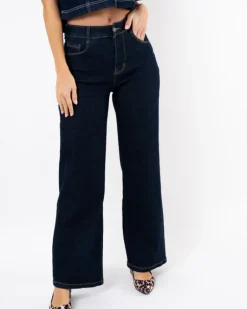 Jean large brut