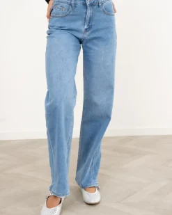 Jean large coeurs