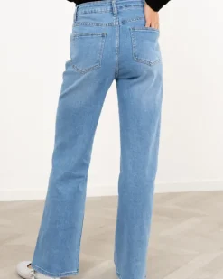 Jean large coeurs