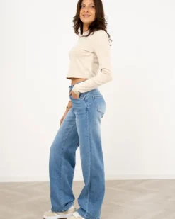 Jean large push up