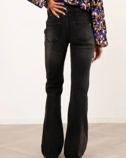 Jean noir patte d'eph