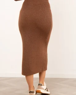 Jupe maille lurex