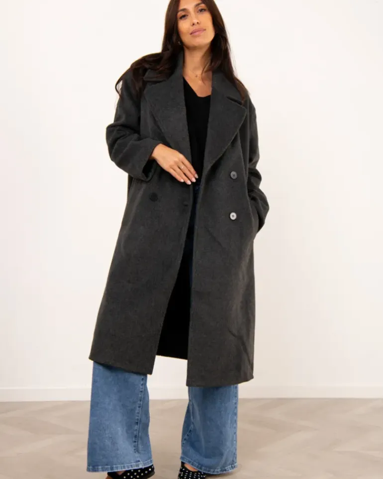 Manteau long oversize