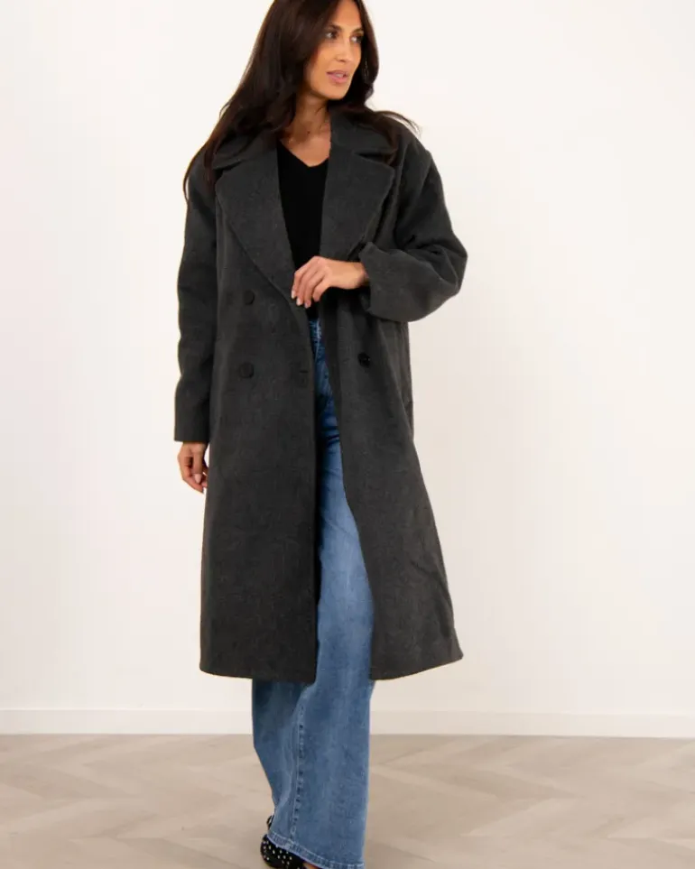 Manteau long oversize