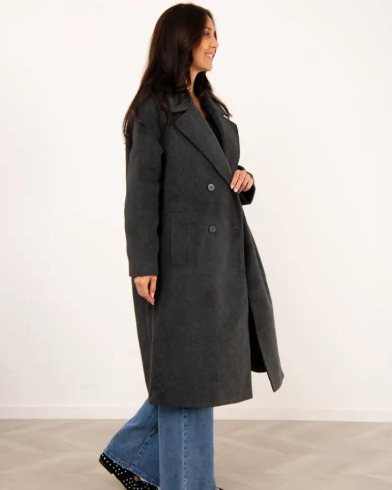 Manteau long oversize