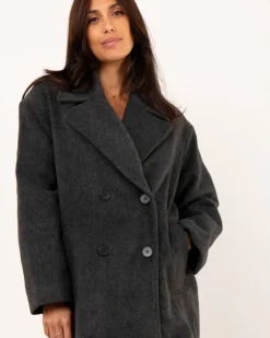 Manteau long oversize