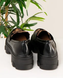 Mocassins imprimé léopard