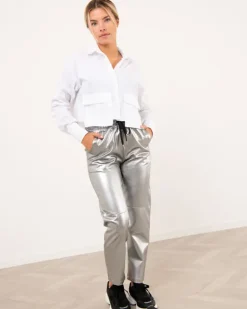 Pantalon argent