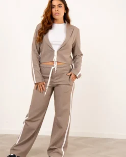 Pantalon bande lacet