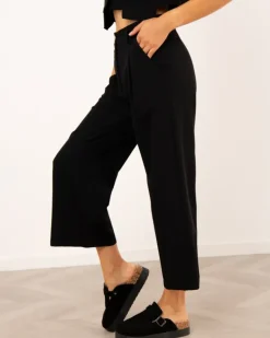 Pantalon court large