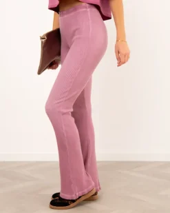 Pantalon délavé