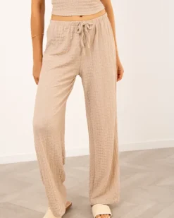 Pantalon gaufre