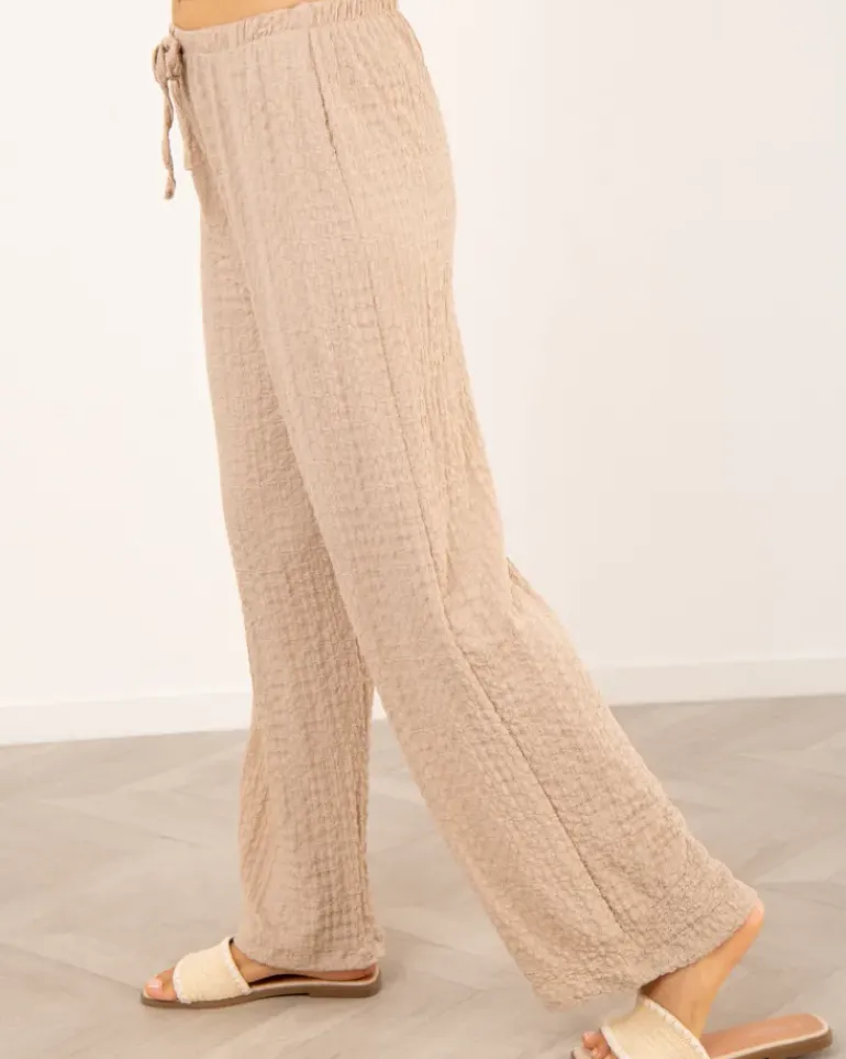 Pantalon gaufre