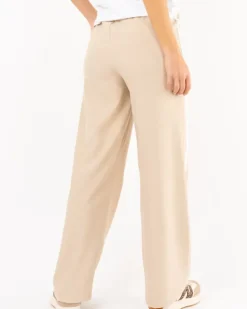 Pantalon large bandes