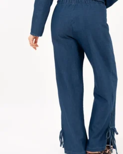 Pantalon large brut