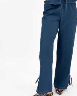 Pantalon large brut