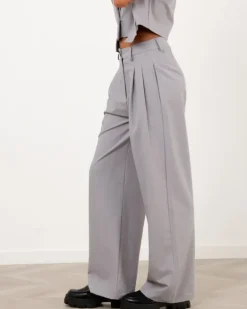 Pantalon large pinces