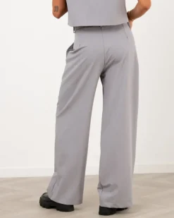 Pantalon large pinces