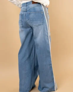 Pantalon larges bandes