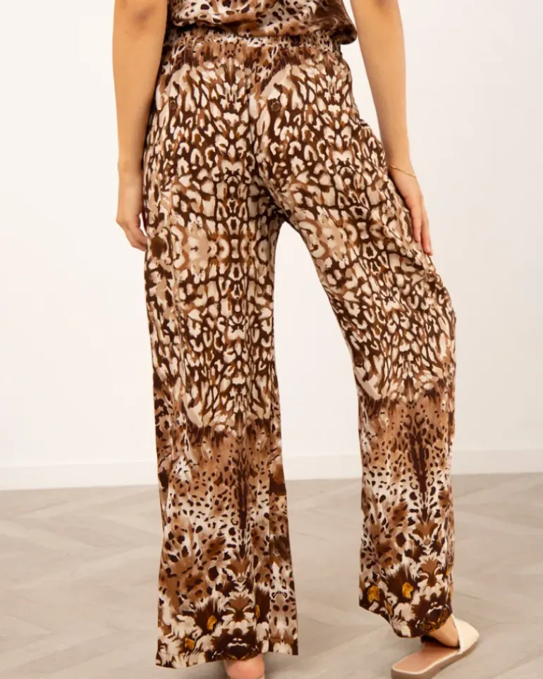Pantalon léopard