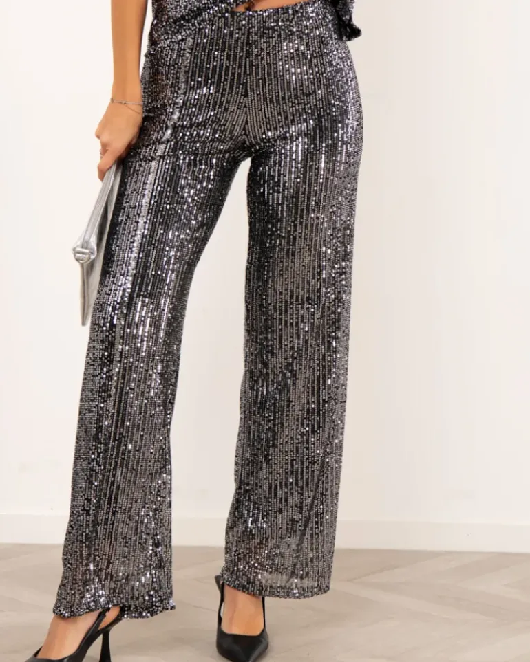 Pantalon paillettes
