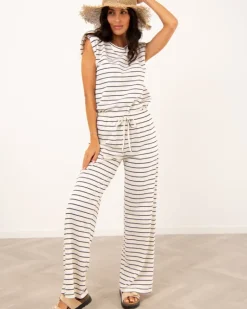 Pantalon rayé