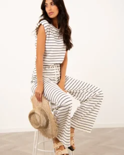 Pantalon rayé
