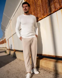 Pantalon revers