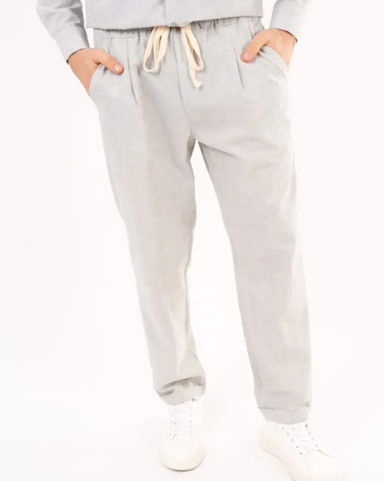 Pantalon style lin