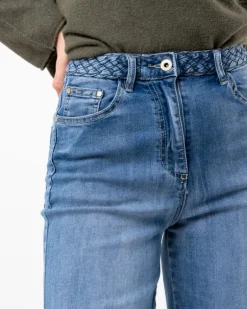 Pantalon tresse