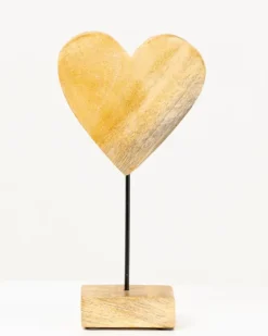 Petit coeur sur pied