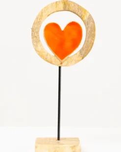 PETIT COEUR SUR PIED ROUGE