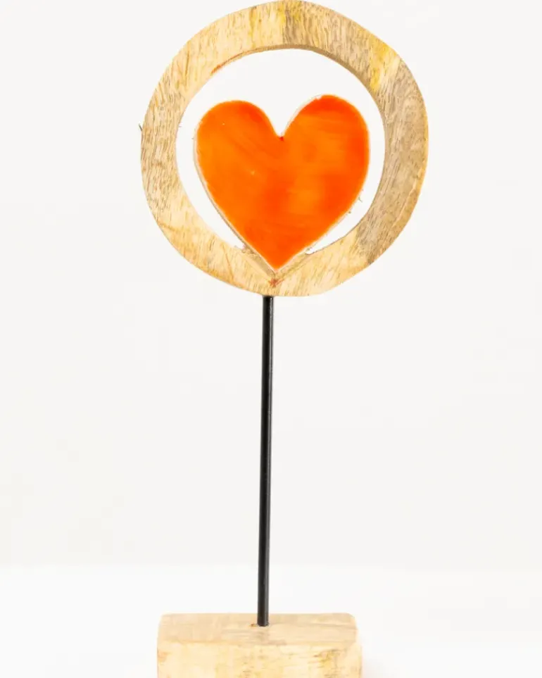 PETIT COEUR SUR PIED ROUGE
